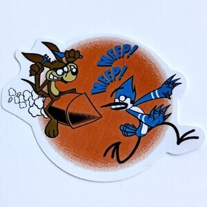 5/$10  Cartoons Waterproof Vinyl Sticker Cartoon Network Regular Show